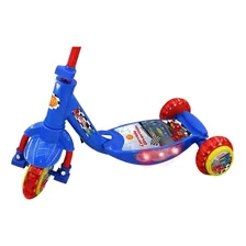 Patinete DM Toys com garrafinha Corrida divertida azul e vermelho Foto mini 4