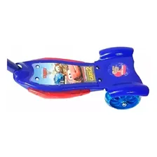 Patinete Infantil Disney Frozen C/ Luzes E Cesta 3 Rodas Nov Cor Carros (azul) Homem Aranha Foto mini 4