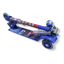 Patinete Infantil Metal Carros Mcqueen 3 Rodas Led Cars Foto mini 4