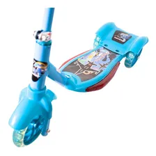 Patinete Infantil Musical 3 Rodas Cesta Luzes Cores Bw010 Cor Azul Foto mini 4