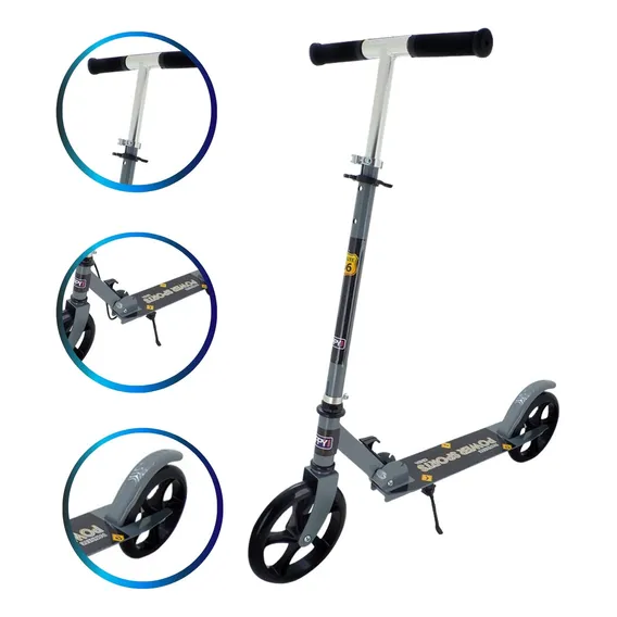Patinete Juvenil Power Sports 2 Rodas Até 80kg Zippy Toys Foto 1