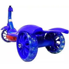Patinete Musical 3 Rodas Cesta Vingadores + Kit Proteção Cor Azul Foto mini 4