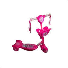Patinete Musical Frozen Três Rodas Infantil Crianças 5 Anos Cor Rosa Lol - Rosa Foto mini 2