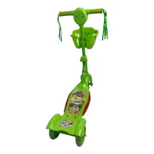 Patinete Plástico Infantil Turma Do Patinete Com Luz E Som Foto mini 4