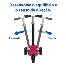 Patinete Skatenet Max Rosa Bandeirante Foto mini 3