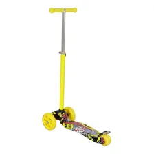 Patinete Thunder Bel Com Deck Estampado E Leds Amarelo Foto mini 4