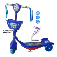 Patinete Vingadores Ultimato Cesta Mod 2019 3d Antiderrapant Cor Azul Foto mini  2