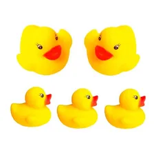 Patinho De Borracha Para Banho BebĂȘ Kit Com 6 Unidades Foto mini 1