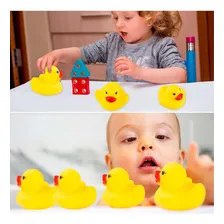 Patinho De Borracha Para Banho BebĂȘ Kit Com 6 Unidades Foto mini 2