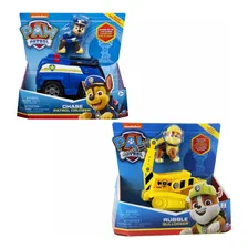 Patrulha Canina Chase + Rubble Com Veiculo Sunny Foto  mini 1