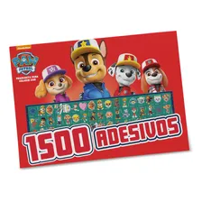 Patrulha Canina Prancheta para Colorir com 1500 Adesivos Foto mini 1