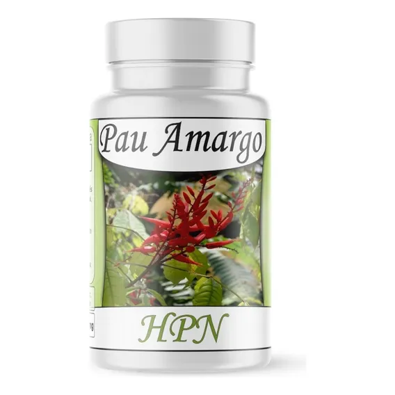 Pau Amargo ( Pau Tenente ) - 60 Cápsulas De 500 Mg Foto 1
