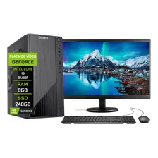 Pc Completo Fácil Intel I5 9400f 8gb Ssd 240gb Geforce 1gb Foto mini 1