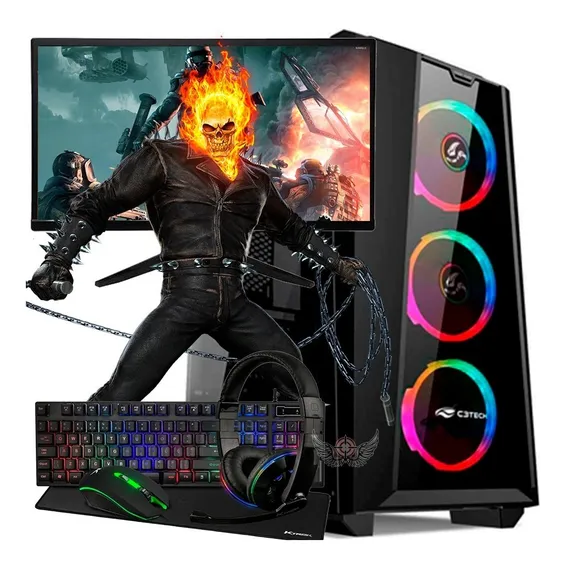 Pc Completo Game Ryzen 5 Com 32gb Ram + Estudos + Wifi Foto 1