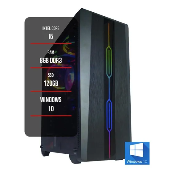 Pc Computador Cpu Core I5 + Ssd 120gb, 8gb Memória Ram Foto 1