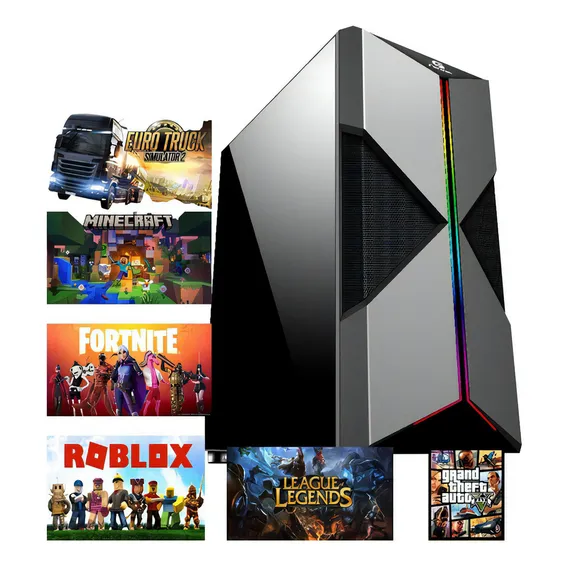 Pc Computador Gamer Intel Core I5 Ssd 480gb 8g Gf Gt 730 2gb Foto 1