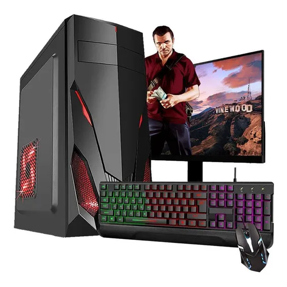 Pc Gamer Completo I5 8gb Hd500 Placa De Video Monitor Hdmi Foto 1