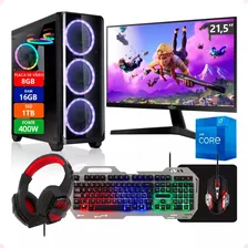 Pc Gamer Completo I7 16gb Ssd 1tb Rx580 8gb 21,5 Strong Tech Foto  mini 1