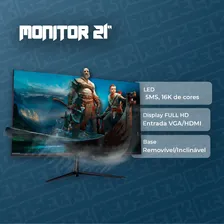 Pc Gamer Completo I7 Monitor 32 Ssd 480 16gb Gamer Cadeira Foto mini 4