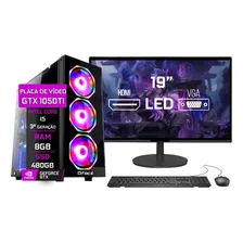 Pc Gamer Completo Intel Core I5 3ª 8gb Gtx1050 4gb Ssd 480gb Foto  mini 1