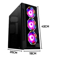 Pc Gamer Completo Intel Core I5 6ª 8gb Ssd 240gb Rx 550 4gb Foto mini  3