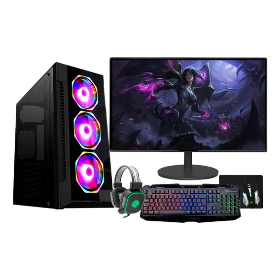 Pc Gamer Completo Intel I3 10 16gb Ssd 240gb Rx550 4gb 500w Foto 1