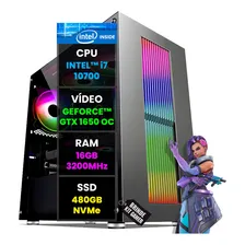 Pc Gamer Computador Completo Intel I7 Placa Gtx Ssd M2 Nvme Foto  mini 1