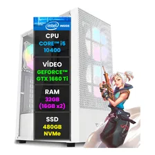 Pc Gamer Computador Intel Core I5 32gb Gtx 1660ti Ssd 480gb Foto  mini 1
