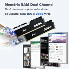 Pc Gamer I5 8 Geração 16gb Ssd 1tb Rx 560 Mon 19 Strong Tech Foto mini  3