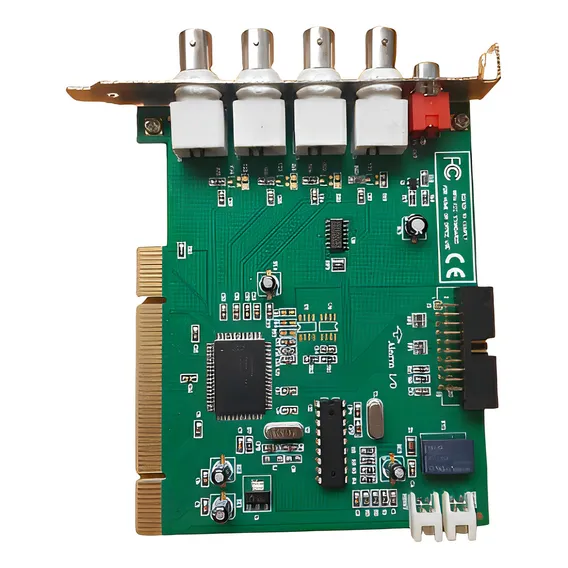 Pci Placa Captura Vídeo Dvr 4 Canais Para Câmeras Ws-dsr104 Foto 1