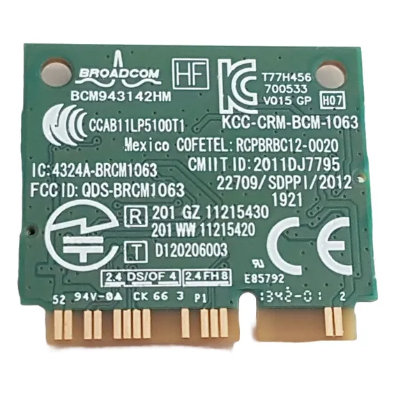 Pci Wireless Bluetooth Para Sony Vaio Svf142c29x Bcm943142hm Foto 1