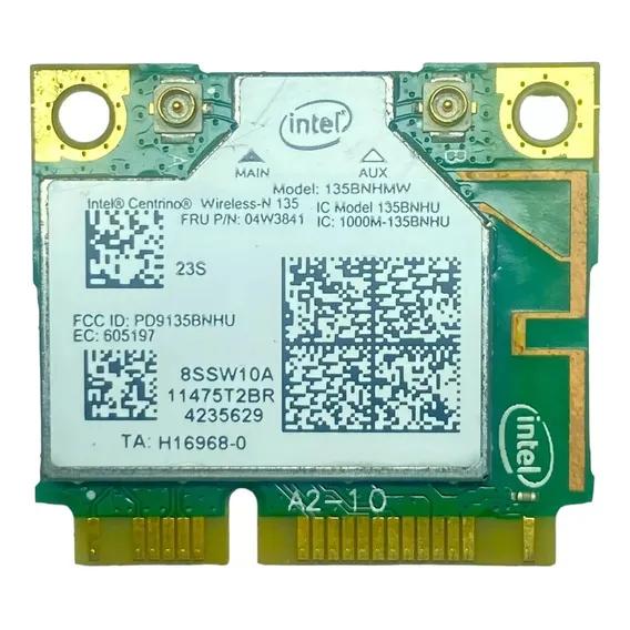 Pci Wireless Wifi Notebook Intel Centrino 135bnhmw 2.4ghz Foto 1