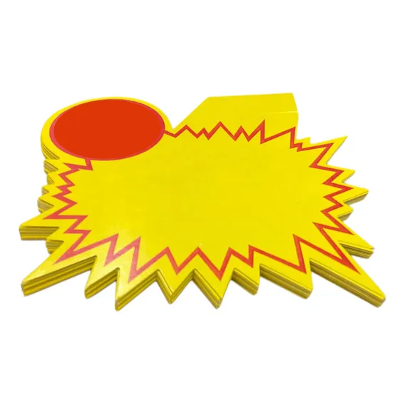 Pct Com 100 Cartaz De Modelo Splash - P 14,5 X 12 Cm Foto 1
