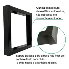 Pé Base Para Mesa Preto Fosco Só 1 Peça Estilo Industrial Foto mini 2