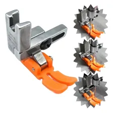 Pe Calcador Ziper Teflon 3x1 Maquina Costura Reta Industrial Foto mini 1