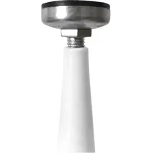 P茅 C么nico Regul谩vel Para M贸veis 22cm Branco Caad 2 Unidades Foto mini 2