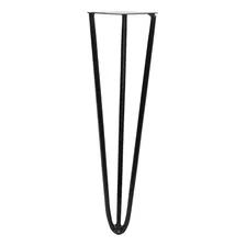 Pé De Ferro Hairpin Legs 30 Cm Preto Foto mini  2