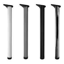 Pe De Mesa 60x730mm Aço Cromado Tubular Com Regulagem Foto mini 3