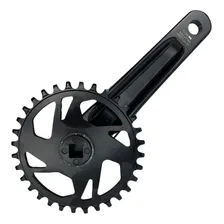 Pe De Vela 8v Shimano Essa Fc-u2000 170mm 32d S/mov Mtb Bike Cor Preto Foto mini 2