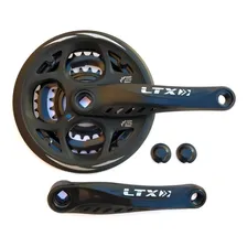 Pe De Vela Garra Ltx Tipo Shimano Pedal Gts Eixo Central Gts Cor Preto Foto mini 2