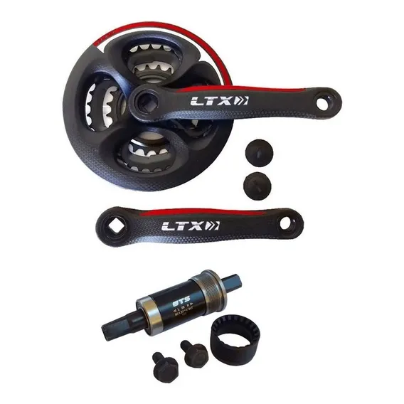 Pe De Vela Ltx Tipo Shimano Eixo Central Com Rolamento Gts Foto 1