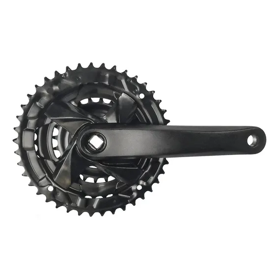 Pe Di Vela Alumínio Tripla Engrenagem Reduzida 24/34/42 Bike Foto 1