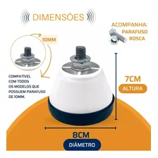 Pé Nivelador Lava E Seca Samsung Compatível 04 Peças Foto mini 4