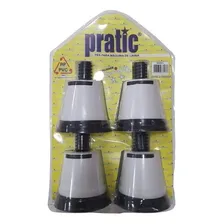 Pe Para Maquina Lavar Pratic Branco ( 4 Pés ) Foto  mini 1