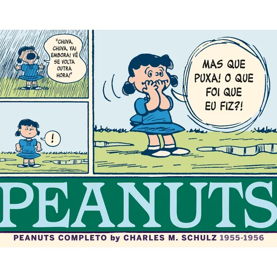 Peanuts completo: 1955 a 1956 - vol. 3 - brochura, de Schulz, Charles M. Peanuts Editorial LPM, capa mole em português, 2022 Foto 1