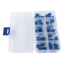 Peças De Trimpot Multivoltas 50k 25 Voltas 3296w 50 Unid Foto mini 4