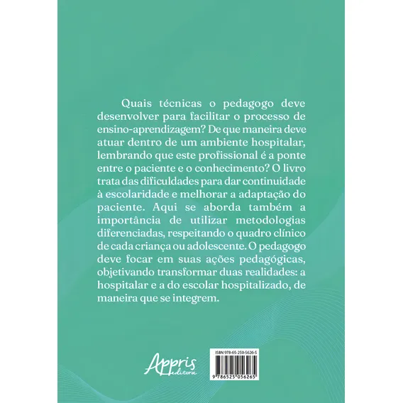 Pedagogia Hospitalar Foto 1