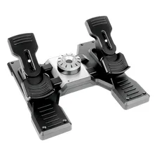 Pedais De Leme Com Freio De Simulação Profissional Saitek Foto  mini 1