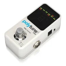 Pedal Afinador Tc Eletronic Polytune 3 Mini Cor Branco Foto mini 1