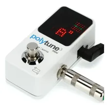 Pedal Afinador Tc Eletronic Polytune 3 Mini Cor Branco Foto mini 4